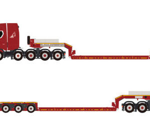 Nooteboom Red Line; SCANIA S HIGHLINE CS20H 10X4 LOW LOADER - 4 AXLE