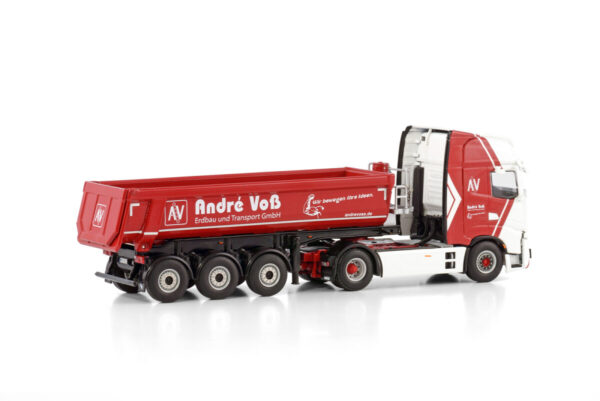 ANDRE VOSS; IVECO S-WAY AS HIGH 4X2 HALF PIPE TIPPER TRAILER - 3 AXL 01-4233 – Bild 5