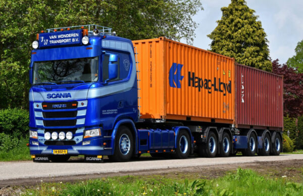 VAN WONDEREN BEESD B.V.; SCANIA S NORMAL CS20N 4X2 2CONNECT KOMBIANHÄNGER 01-4235