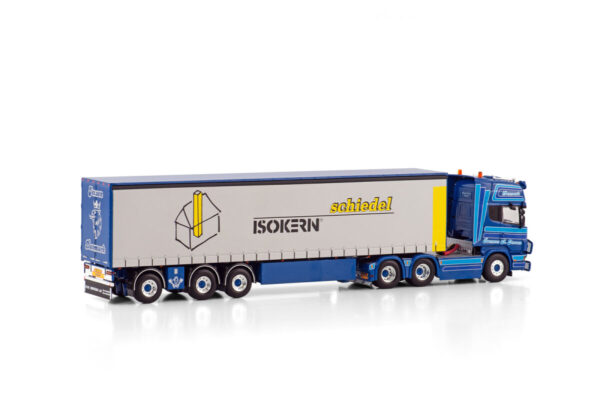 RASMUS K. JENSEN; SCANIA R4 TOPLINE 6X2 NACHLAUFACHSE PLANENANHÄNGER 01-4041 – Bild 4