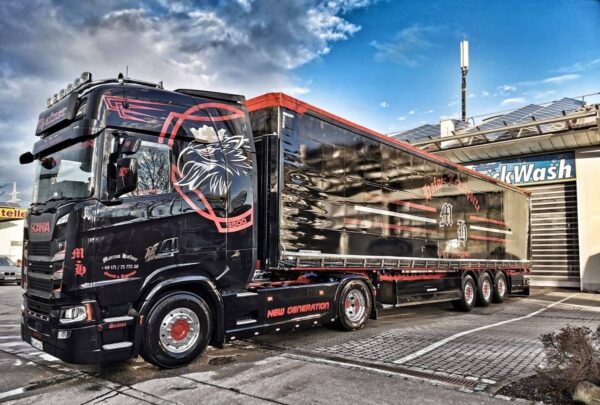 Hafner Scania S Highline CS20H 4x2 Planenauflieger 02-3414 Limited Editon 100