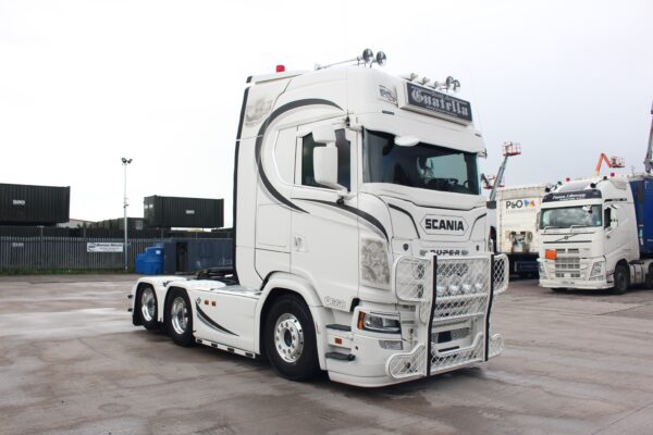 David A Guatella Transport England Scania 660 S 02-3768(Vorankündigung) – Bild 2