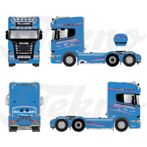 Williamson Scania R730 Streamline 6x2  87114(Vorankündigung)
