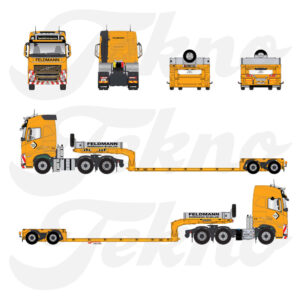 Feldmann Volvo FH05 Globetrotter 6x2 89610(Vorankündigung)