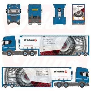 Heussi Scania S Highline 6x4 mit 2-assige Resin Meusburger 90299(Vorankündigung)