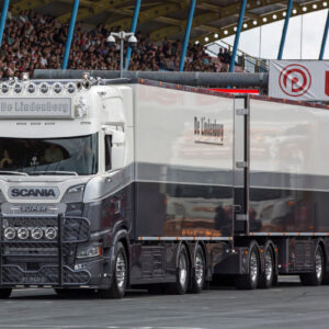 De Lindenborg; SCANIA S HIGHLINE CS20H RIGED REEFER TRUCK 6X2 TAG AXLE REEFER TRAILER - 3 AXLE + LZV DOLLY LOW 01-5213(Vorankündigung)